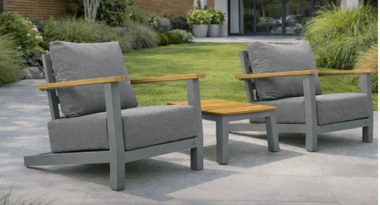 Berlin Luxury Relax Chairs Grey