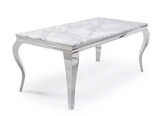 Louis Dining Table Grey