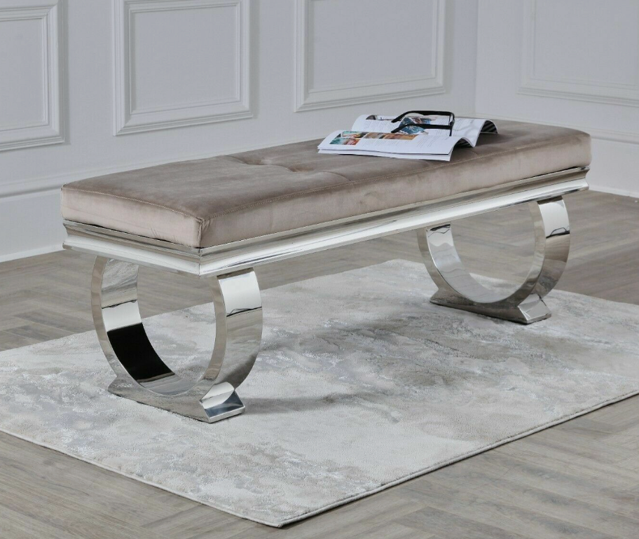 Arianna Champagne Bench 160cm