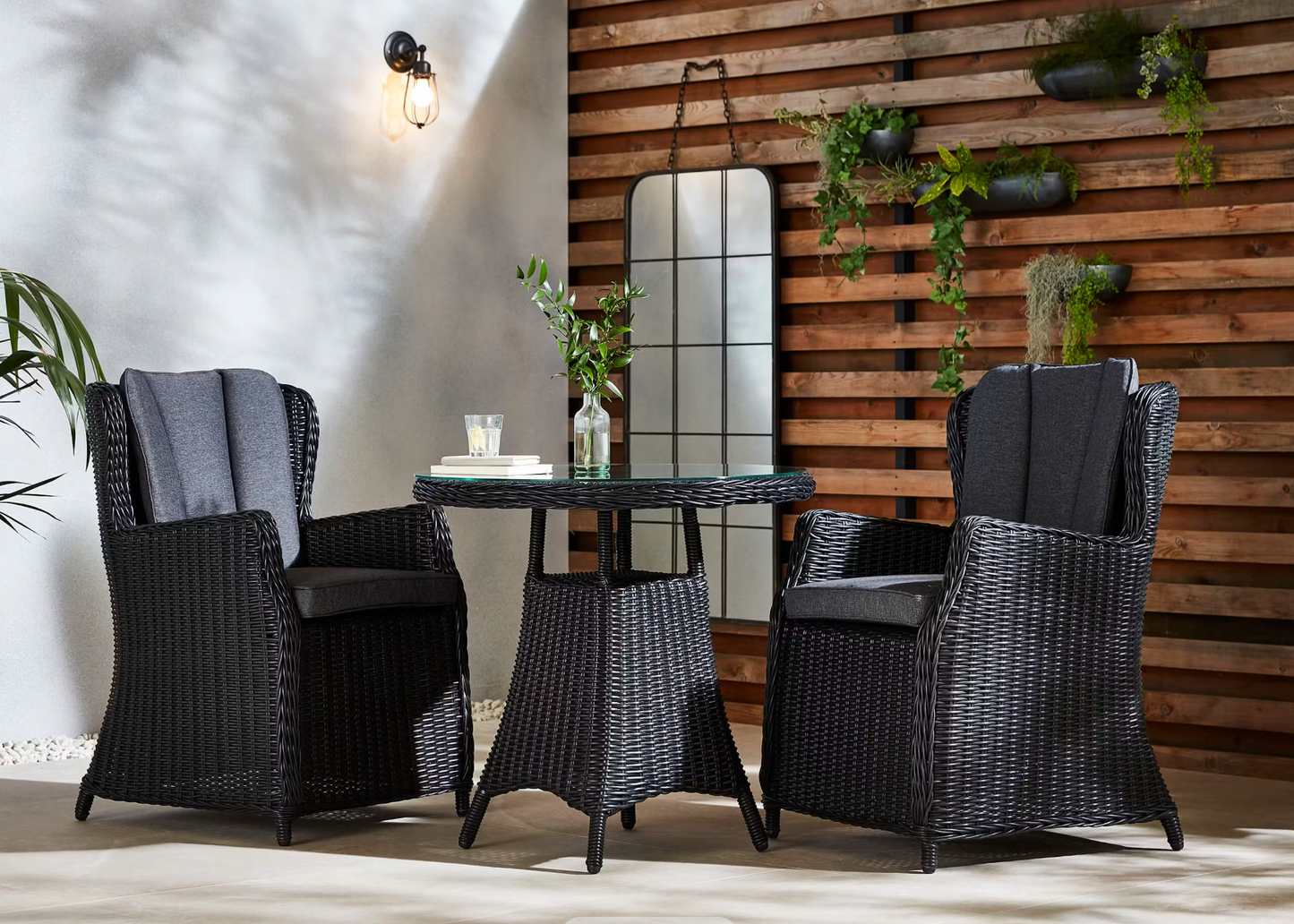 Viceroy Rattan 2 Seat Bistro Set - Stock Arrives 04-03-26