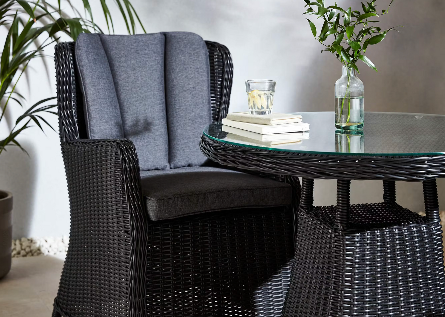 Viceroy Rattan 2 Seat Bistro Set - Stock Arrives 04-03-26