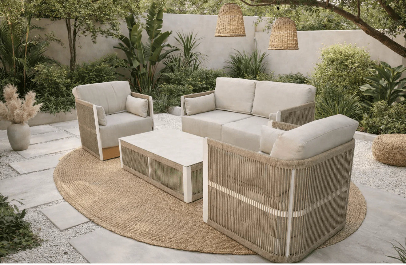 Icon Natural Olefin Sofa Set - Due May