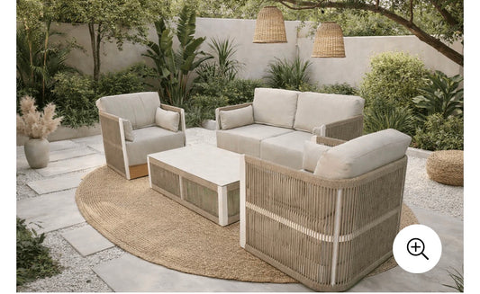 Icon Natural Olefin Sofa Set - Due May