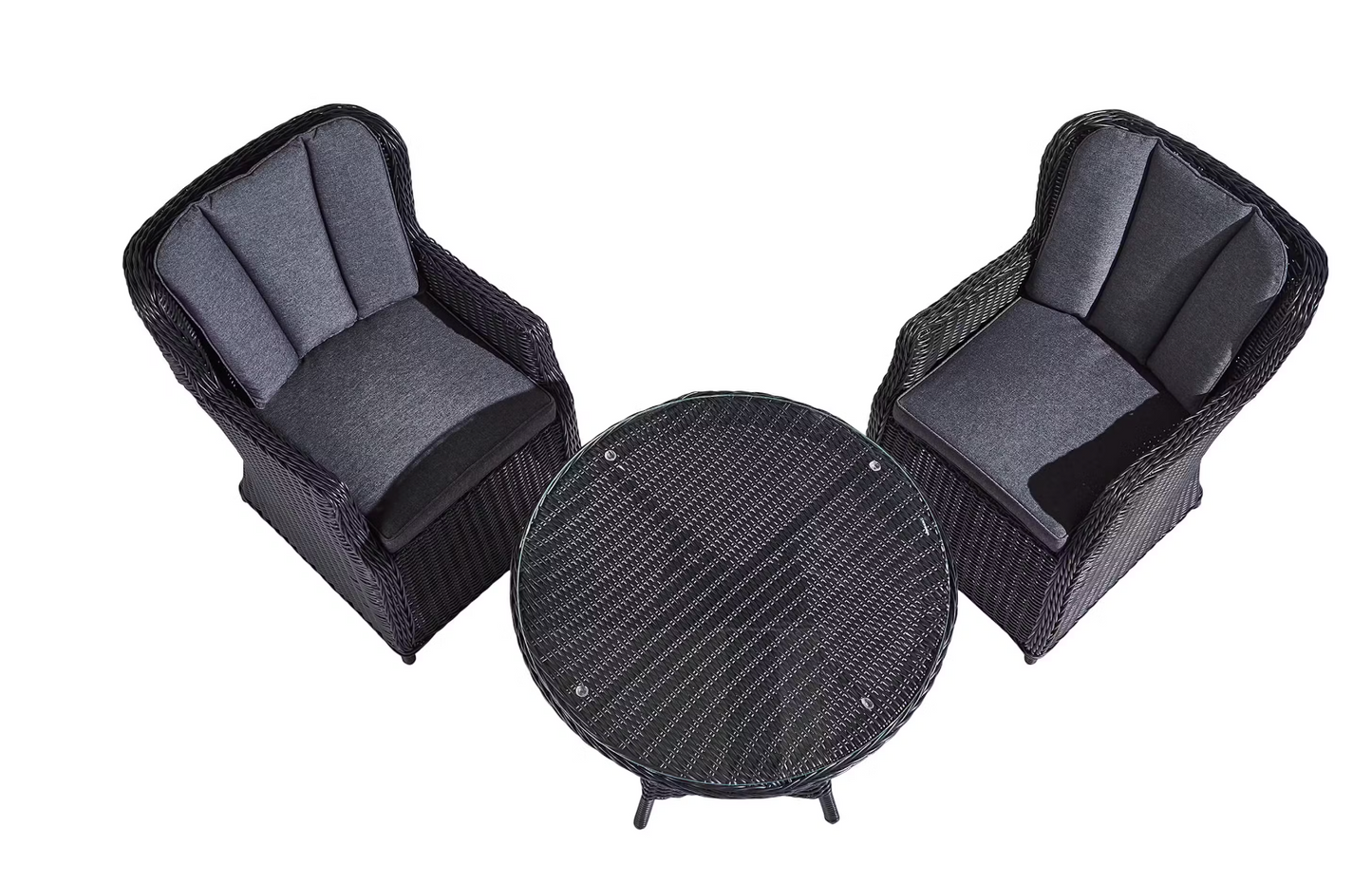 Viceroy Rattan 2 Seat Bistro Set - Stock Arrives 04-03-26
