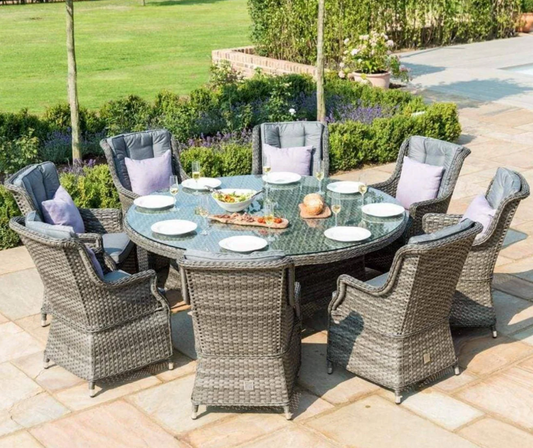 St Tropez 8 Seat Dining Set - due in 02-08-25